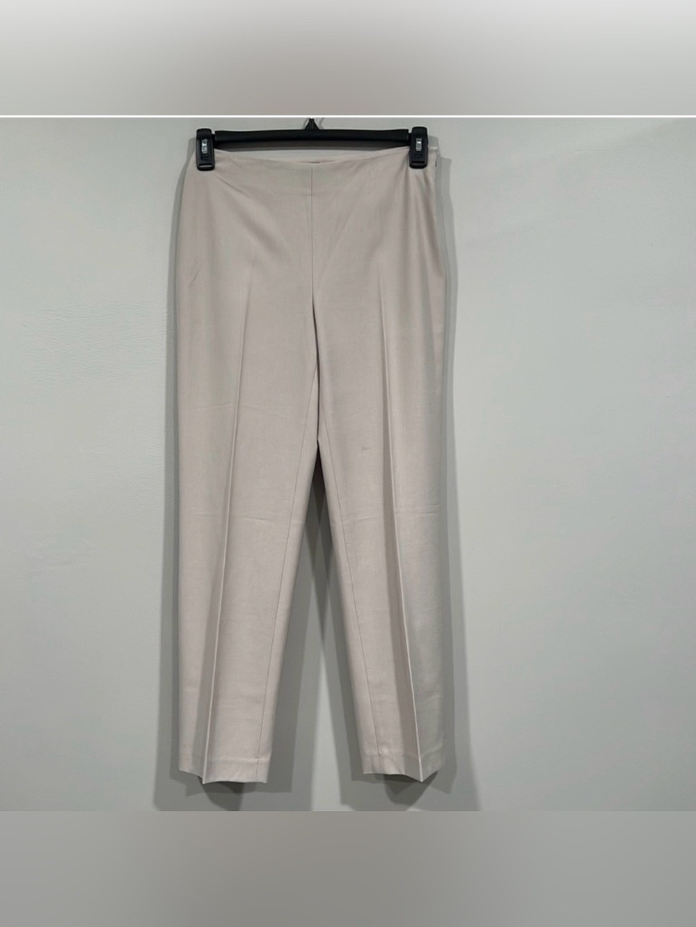 Talbots Tan Classic Side Zip Slim Dress Pants 4P. B13
